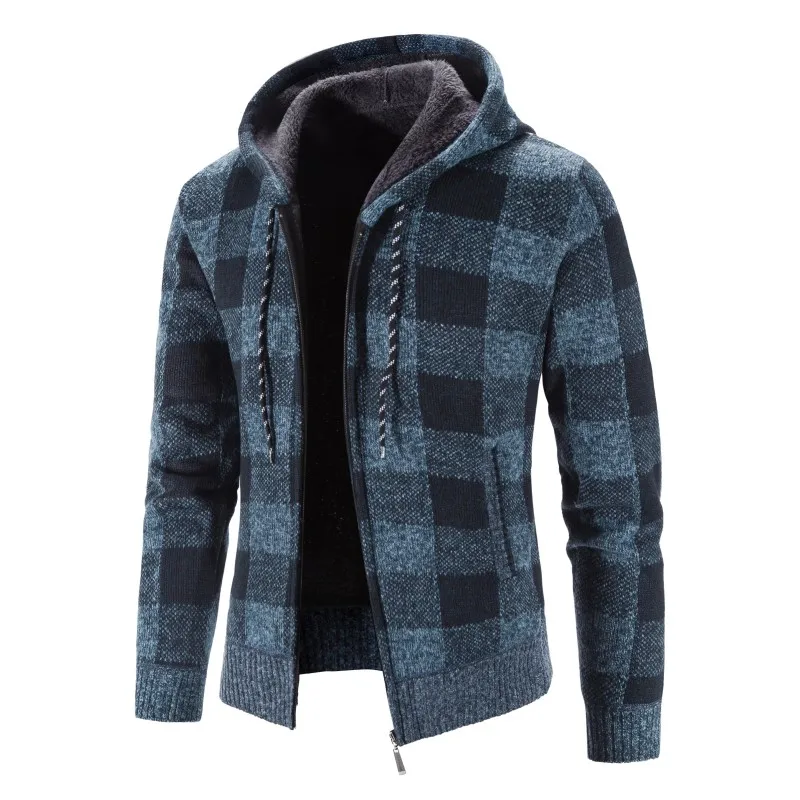 Herren Herbst Jacke Übergangsjacke Hoodie Sweatjacke Outdoor Zipper Sweater NEU