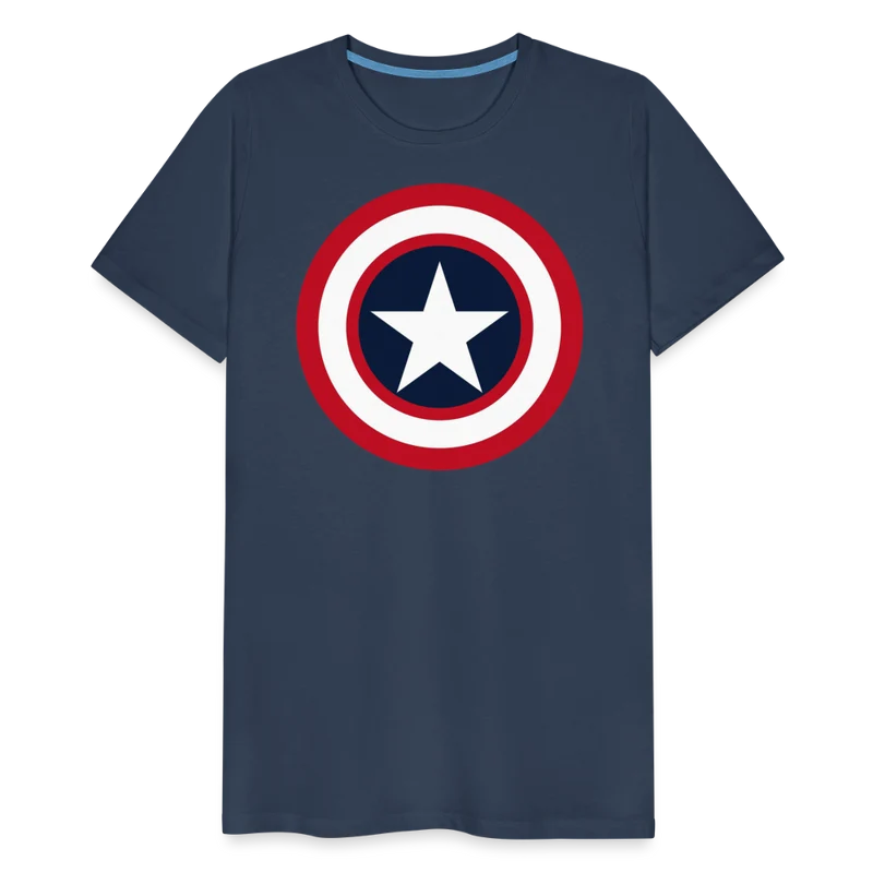 Herren America T-Shirt Rundhals Unisex Fashion Sommer Streetwear 100% Baumwolle