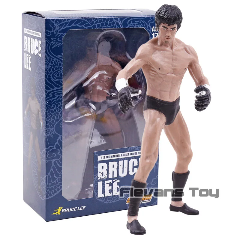 Bruce Lee Action Figur Model Spielzeug Figuren 18cm Martial Artist