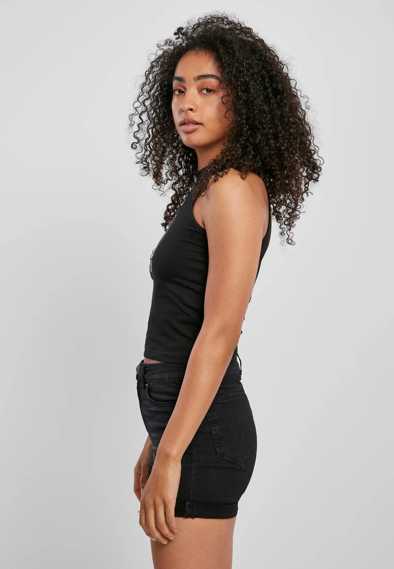 MT Dragon Turtleneck Short Top