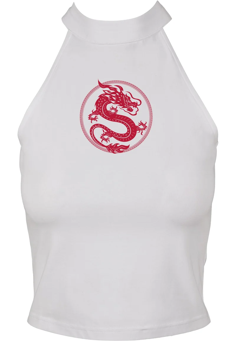 MT Dragon Turtleneck Short Top