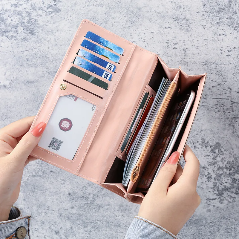 Damen Portemonnaie Fashion Geldbörse Brieftasche Fashion Geldbeutel Portmonee