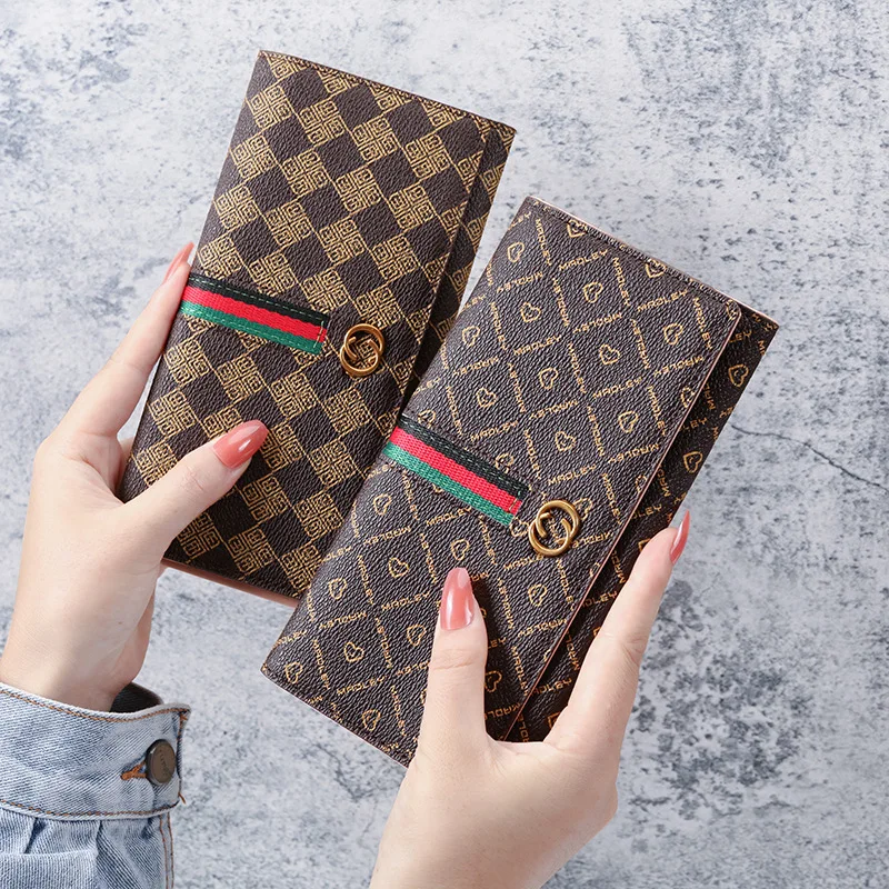 Damen Portemonnaie Fashion Geldbörse Brieftasche Fashion Geldbeutel Portmonee