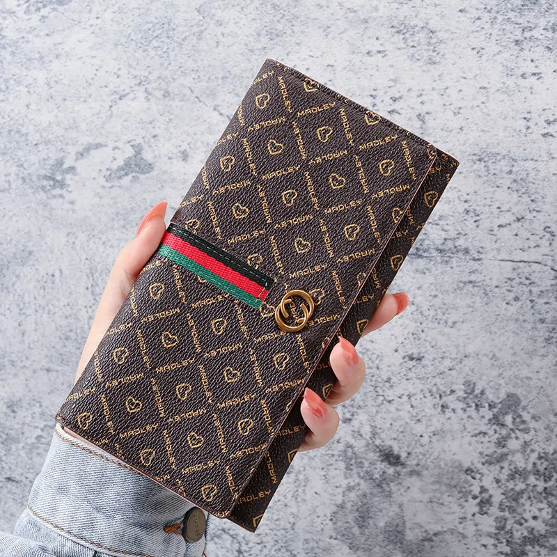 Damen Portemonnaie Fashion Geldbörse Brieftasche Fashion Geldbeutel Portmonee