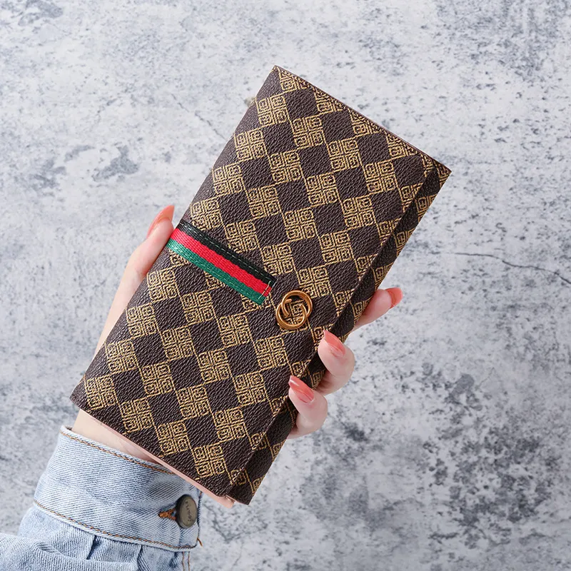 Damen Portemonnaie Fashion Geldbörse Brieftasche Fashion Geldbeutel Portmonee