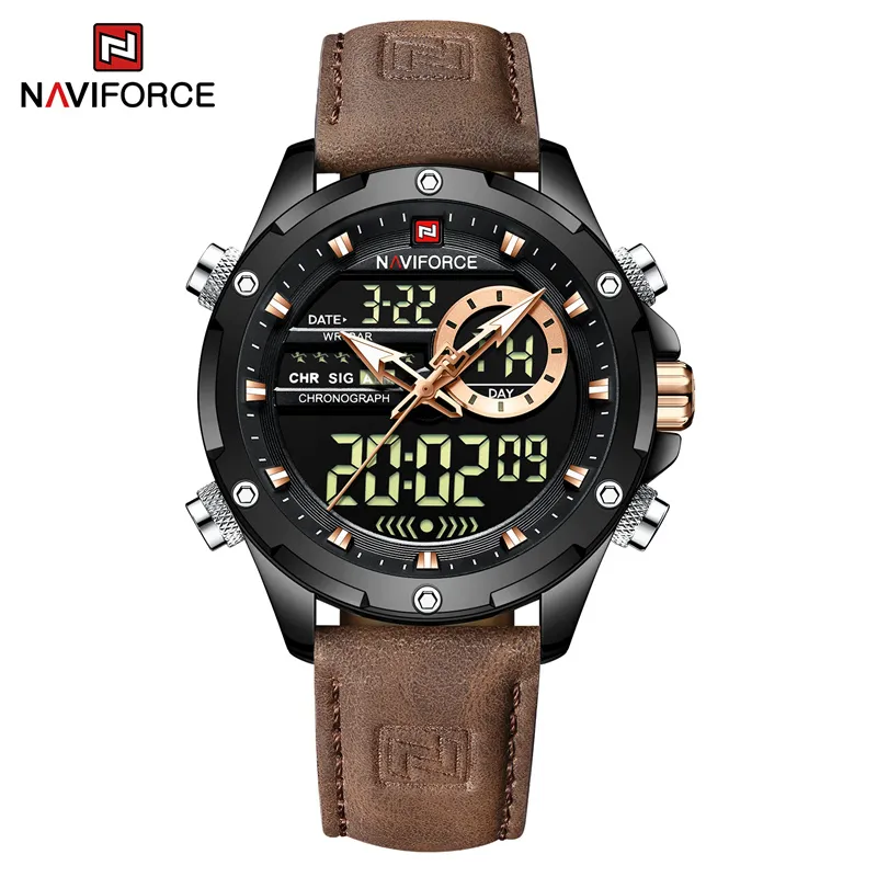 Herren Armbanduhr Silber Schwarz Edelstahl Quarzuhr Luxus Chronograph Business
