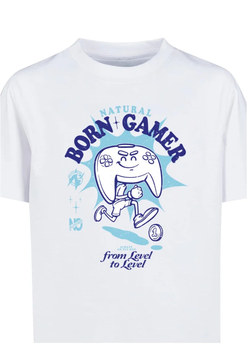 MT Kids Natural Born Gamer Vintage Tee