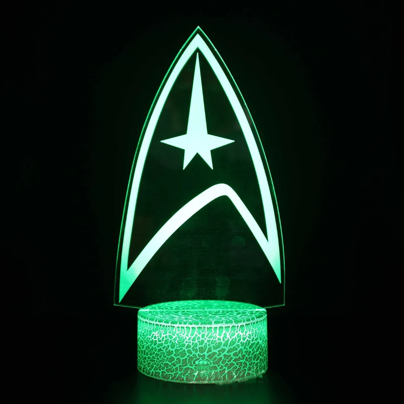 3D LED Nachtlicht Kinder Tischlampe USB Touch Fernbedienung Lampe Dimmbar NEU