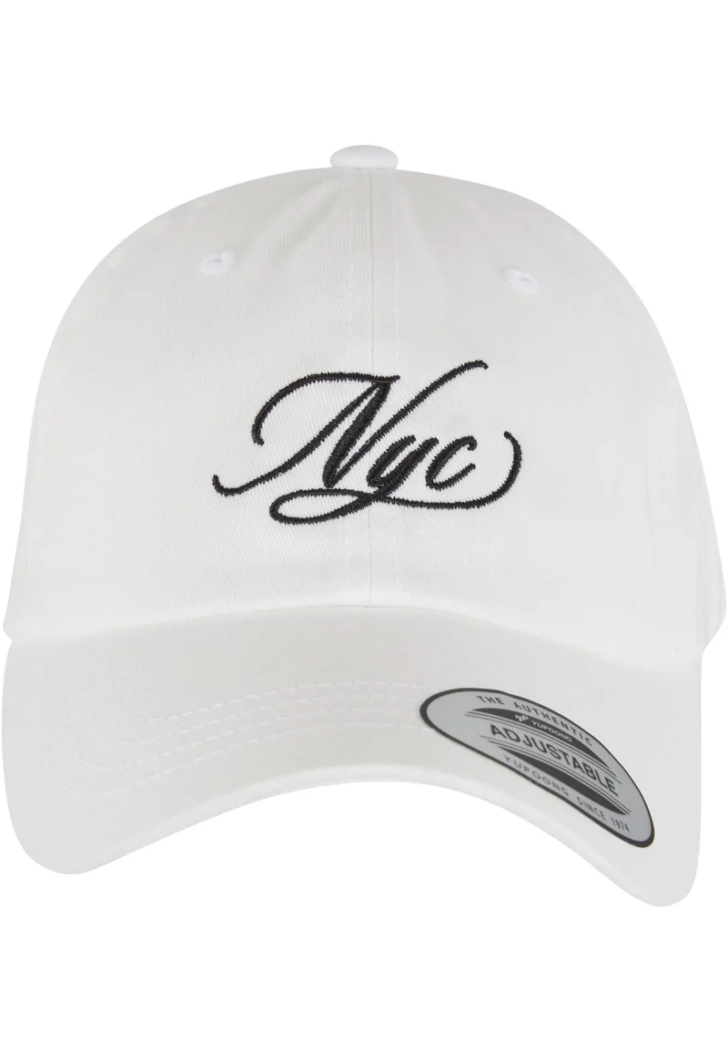 MT NYC Calligraphy Letters Dad Cap