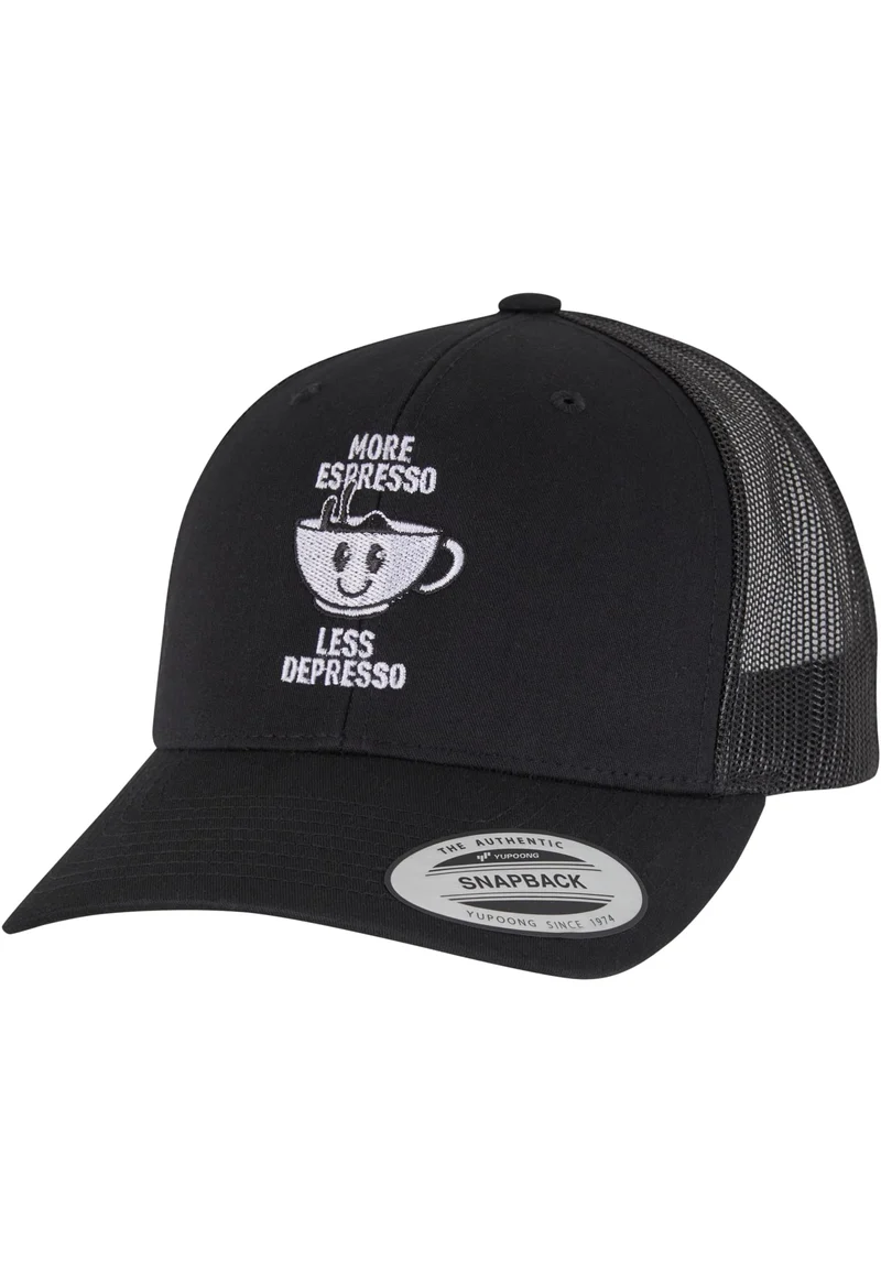 MT More Espresso Less Depresso Retro Trucker