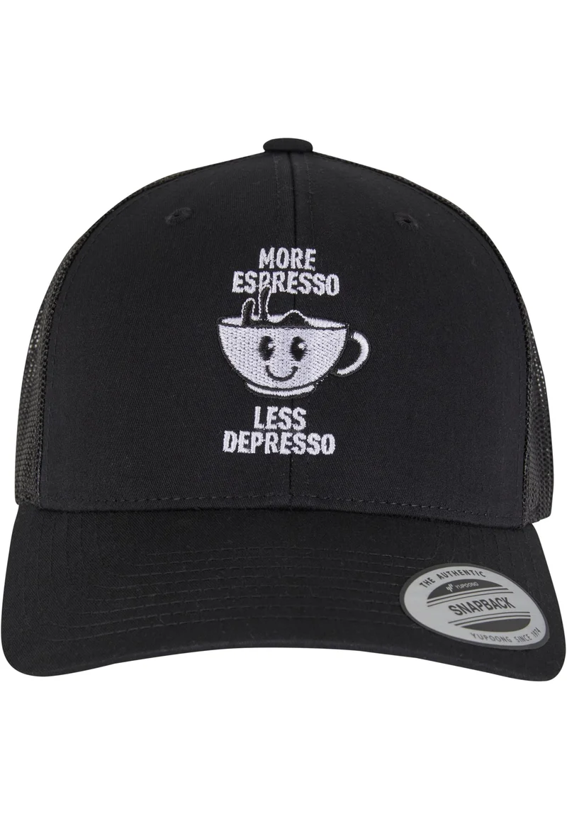 MT More Espresso Less Depresso Retro Trucker