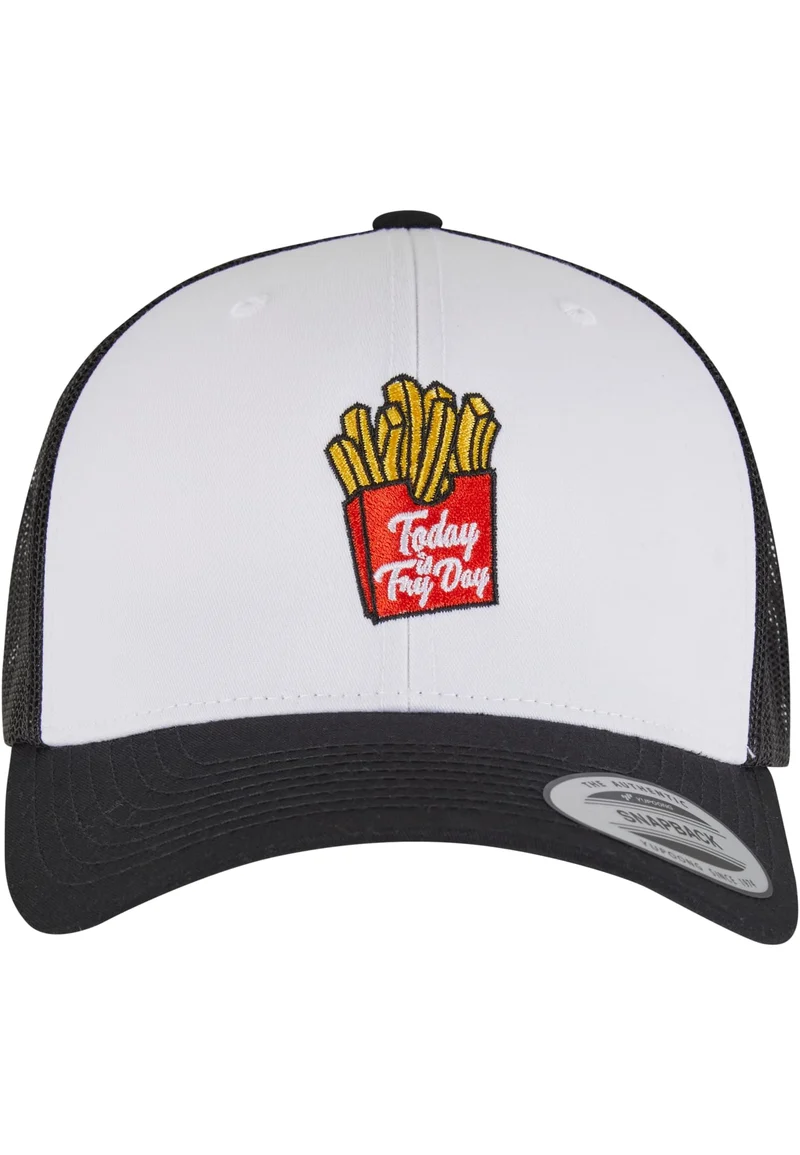 MT Today Is Friday Retro Trucker Colored Front