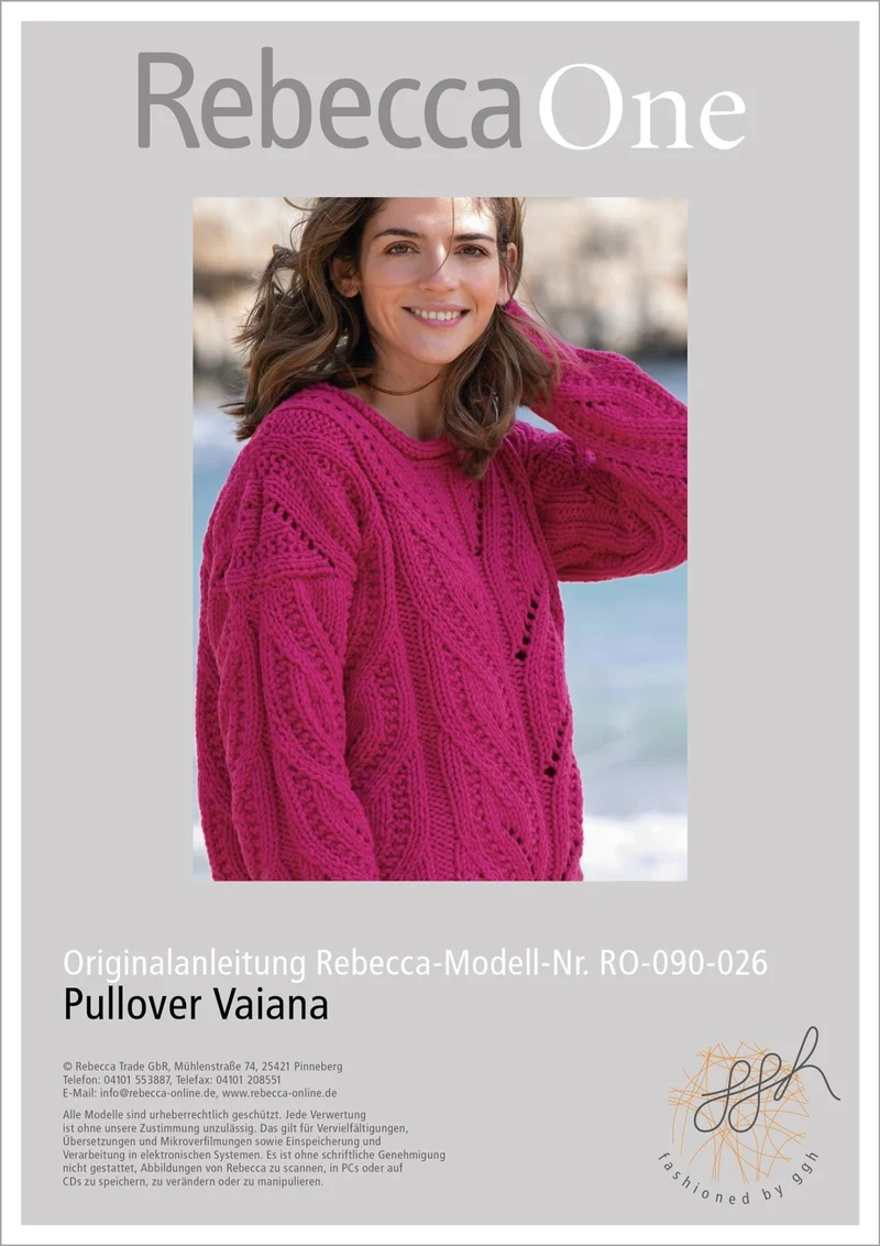Anleitung - Pullover Vainana