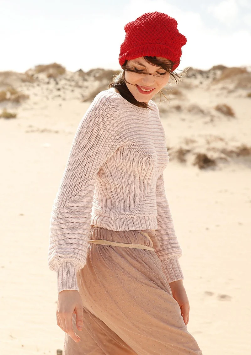Strickanleitung - Fledermaus-Pullover