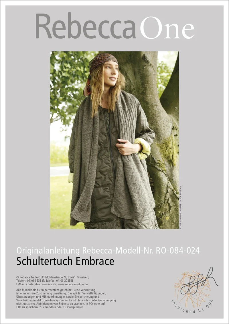 Anleitung - Schultertuch Embrace