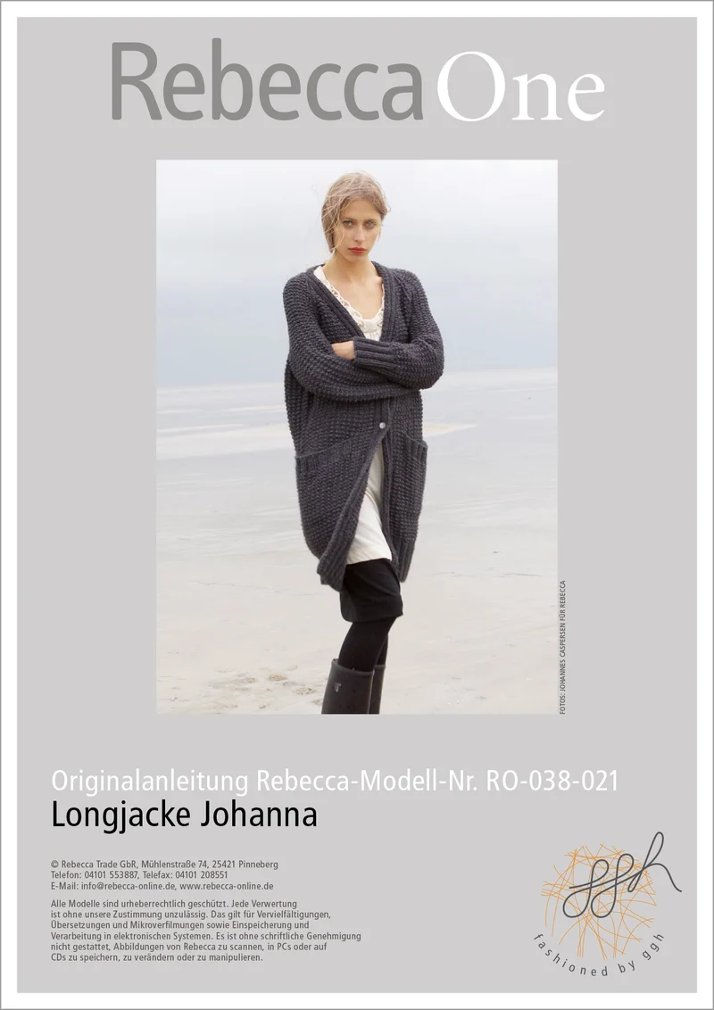 Anleitung - Longjacke Johanna