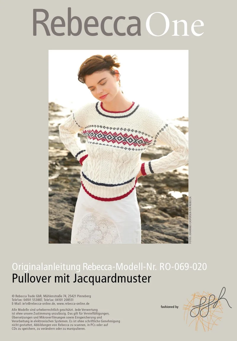 Pulli mit Jaquardmuster