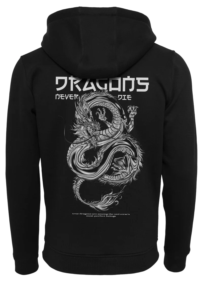 MT Dragons Never Die Heavy Zip Hoody