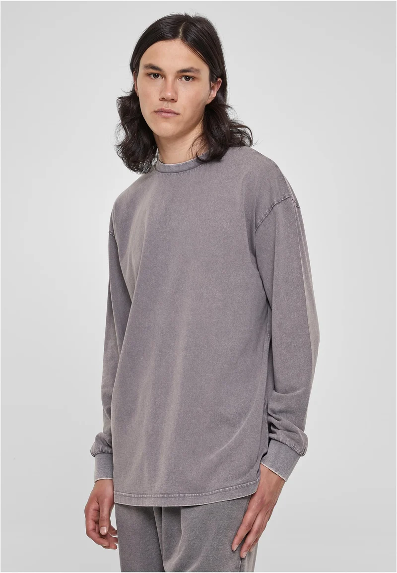 UC Heavy Boxy Acid Wash Longsleeve