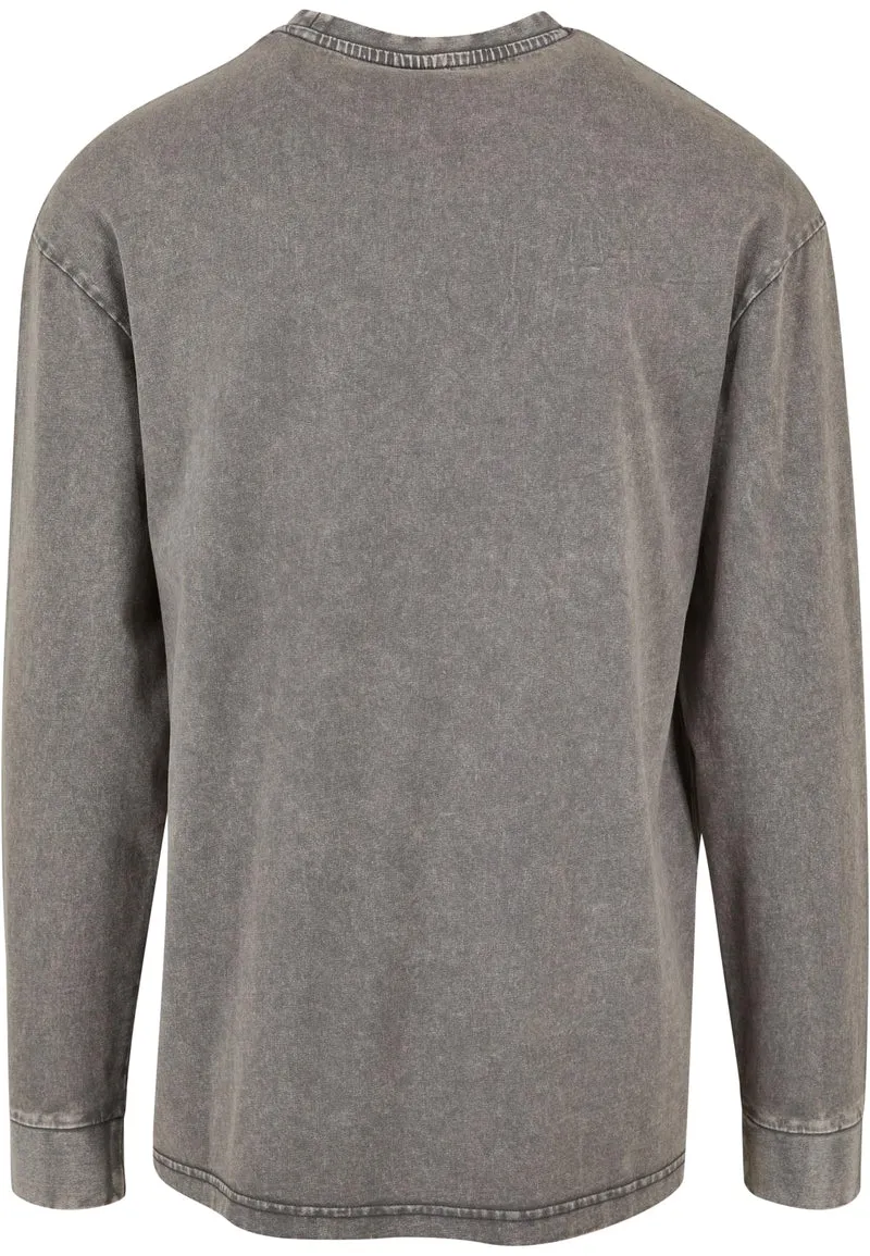 UC Heavy Boxy Acid Wash Longsleeve