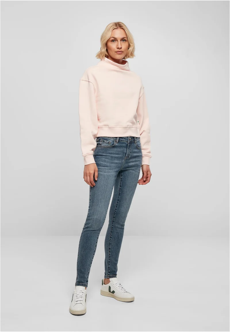 UC Organic Short High Neck Crew