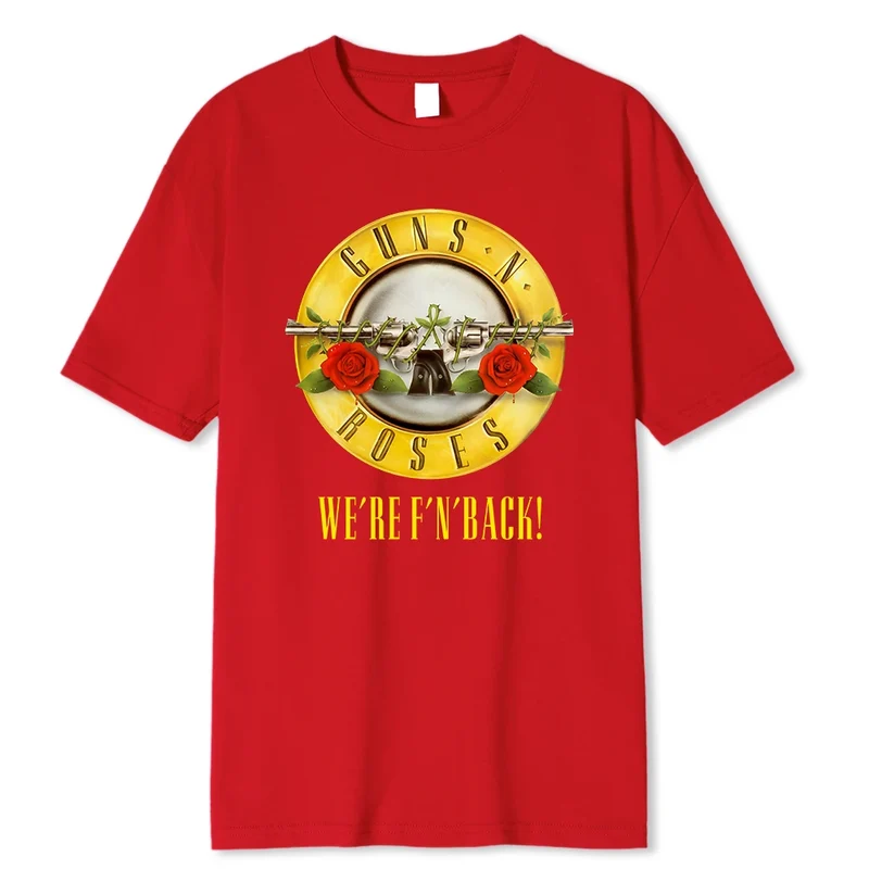 Fashion Herren Rock Band 3D T-Shirt Rundhals Unisex Sommer 100% Wolle Streetwear