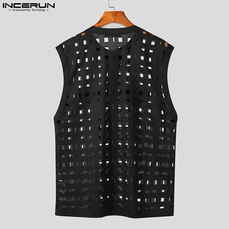 Fetisch Tank Tops Männer Sexy Bodysuits Herren Body Shirts Hemd Transparent Club