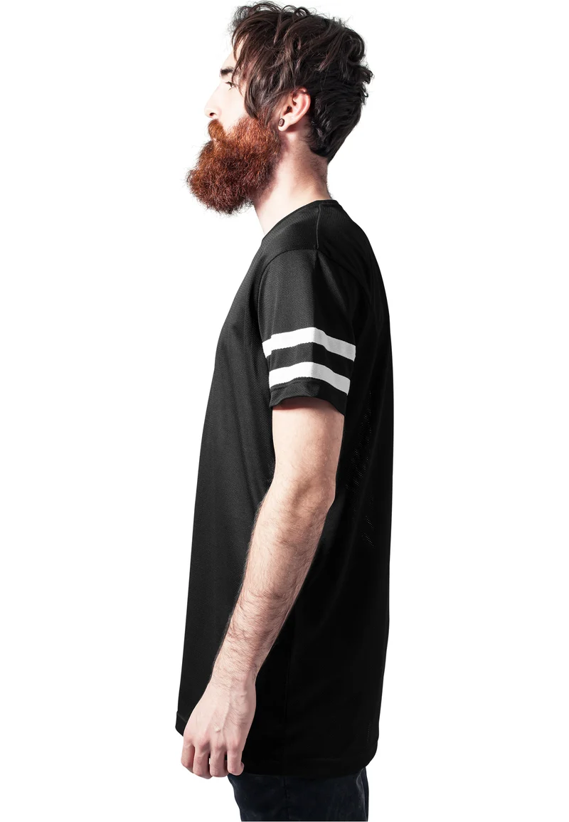 UC Stripe Mesh Tee
