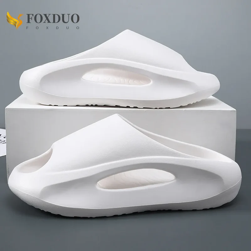 Badelatschen Hausschuhe Flip Flops Frauen Herren Sandalen Weiche EVA Sohle