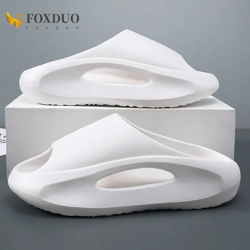 Badelatschen Hausschuhe Flip Flops Frauen Herren Sandalen Weiche EVA Sohle