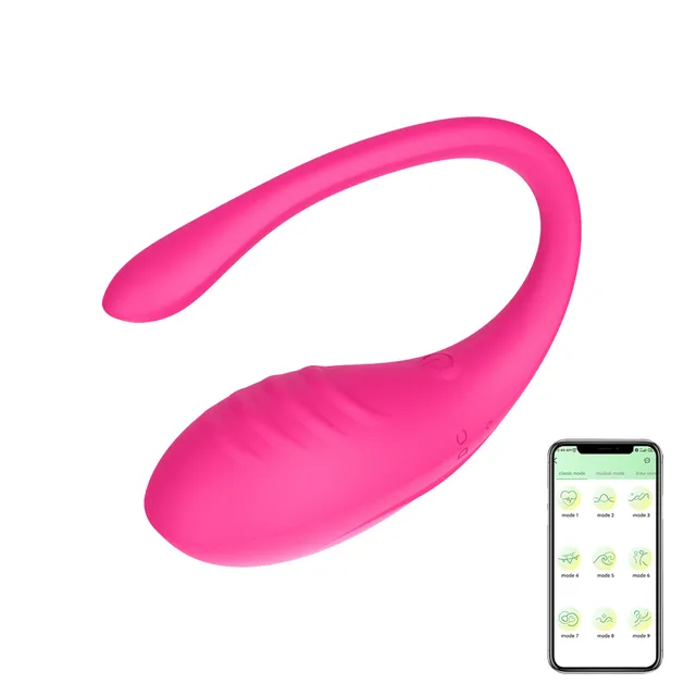 Drahtlose-Bluetooth Silikon Dildo G-Punkt Vibrator Sexspielzeug Frauen Klitoris
