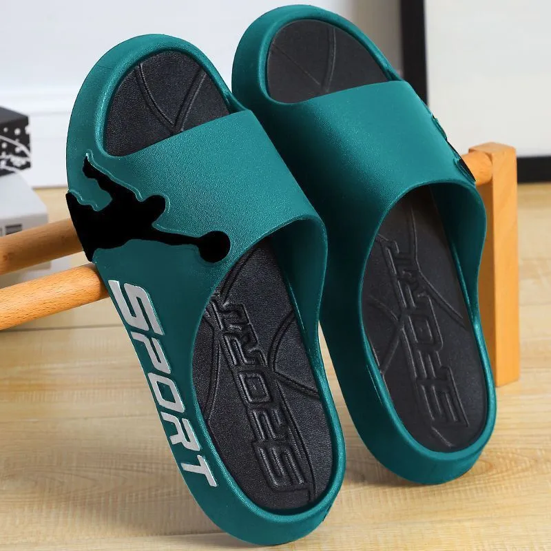 Badelatschen Hausschuhe Flip Flops Frauen Herren Sandalen Weiche EVA Sohle