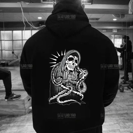 Herren Kapuzenpullover Sweatjacke Hoodie Sweatshirt Pullover Pulli Streetwear