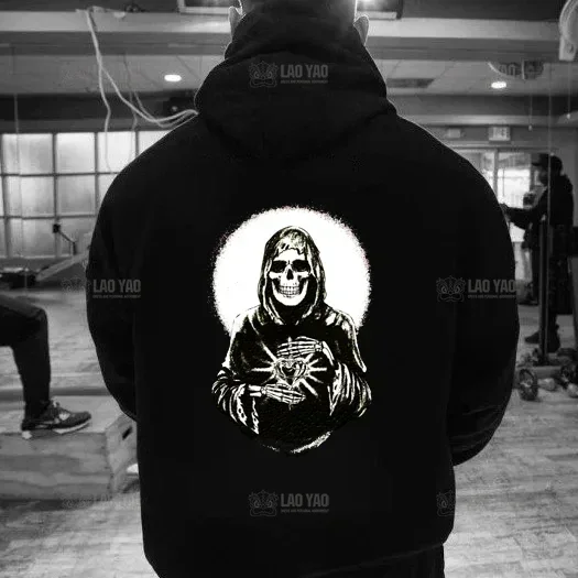 Herren Kapuzenpullover Sweatjacke Hoodie Sweatshirt Pullover Pulli Streetwear
