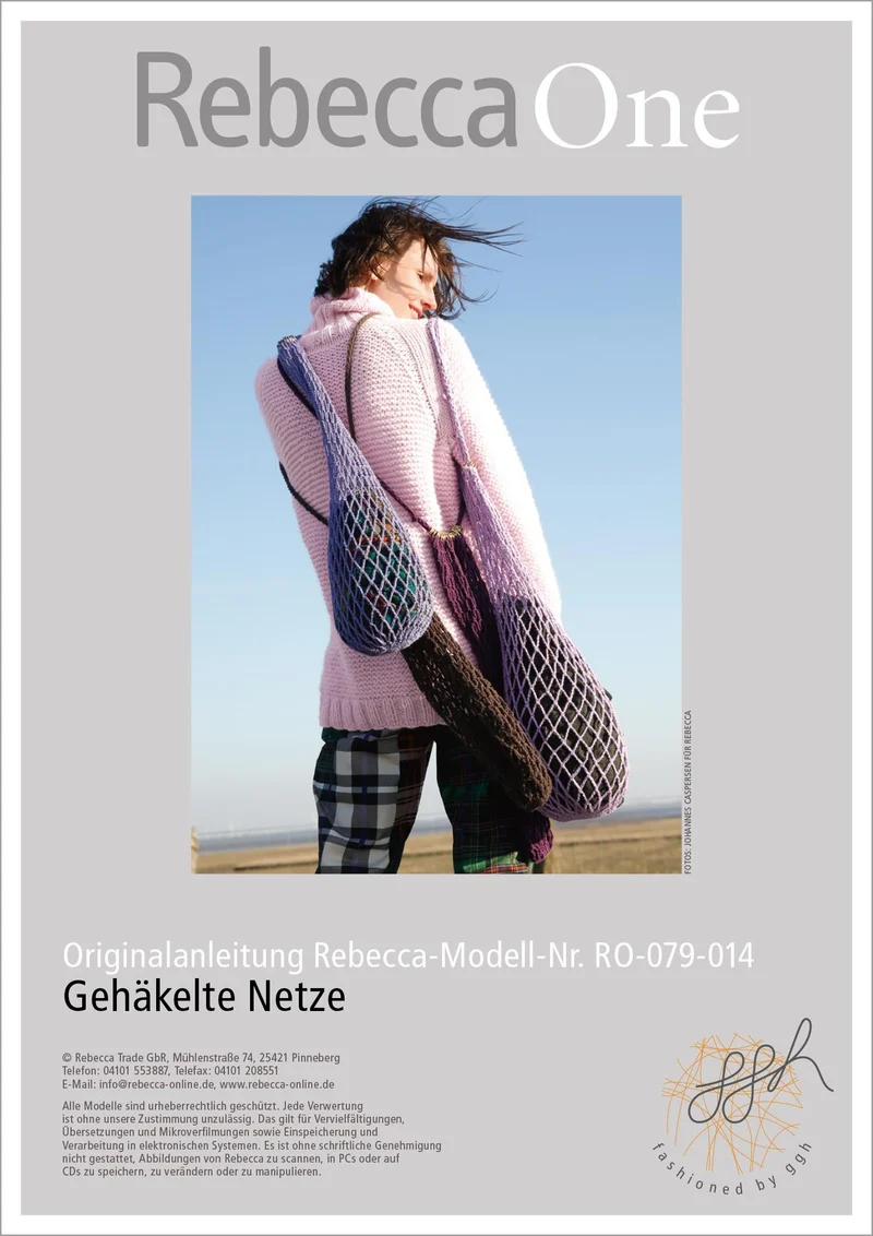 Anleitung - Gehäkelte Netze