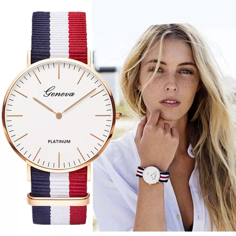 Orologio da Polso Donna Quarzo Quadrante Acciaio Inossidabile Classico Elegante