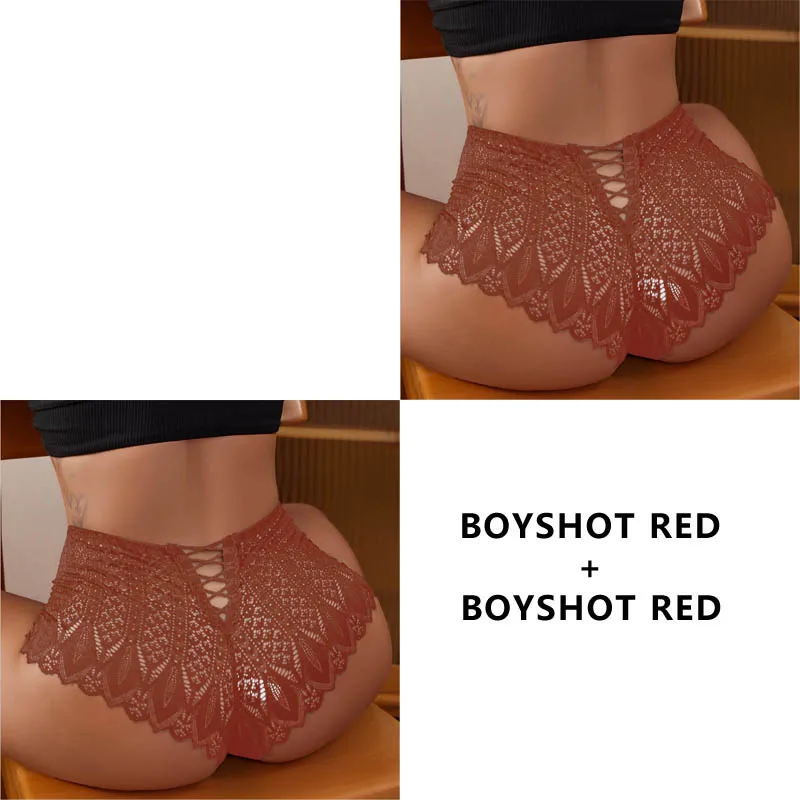 2Stk Frauen Spitze Tanga String Höschen Sexy Schlüpfer Slip Dessous Unterwäsche