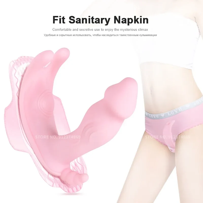 Drahtlose-Bluetooth Silikon Dildo G-Punkt Vibrator Sexspielzeug Frauen Klitoris