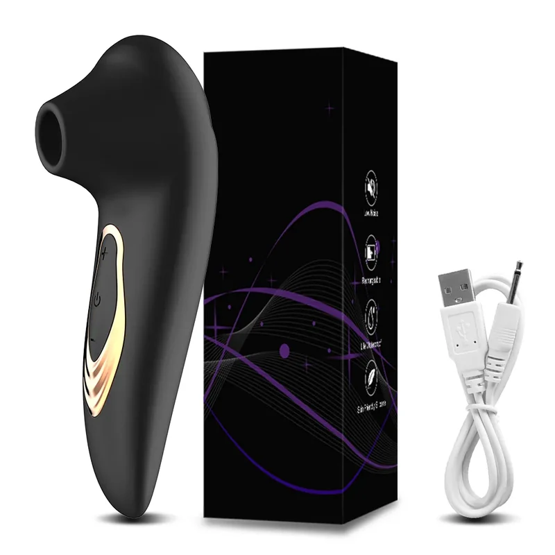 Silikon Dildo G-Punkt Saug Vibrator 10 modi Sexspielzeug für Frauen Klitoris