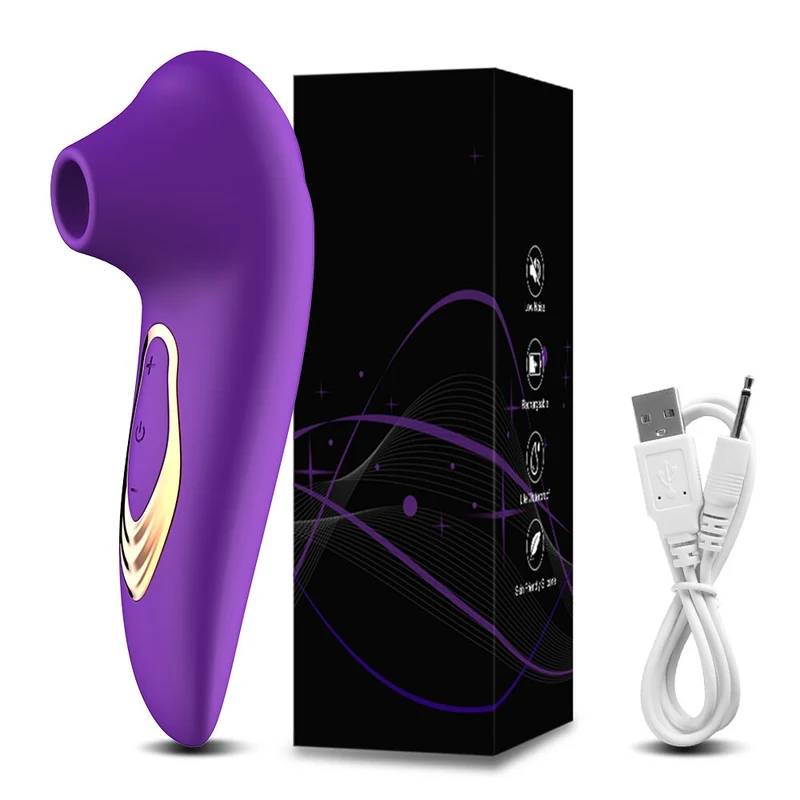 Silikon Dildo G-Punkt Saug Vibrator 10 modi Sexspielzeug für Frauen Klitoris