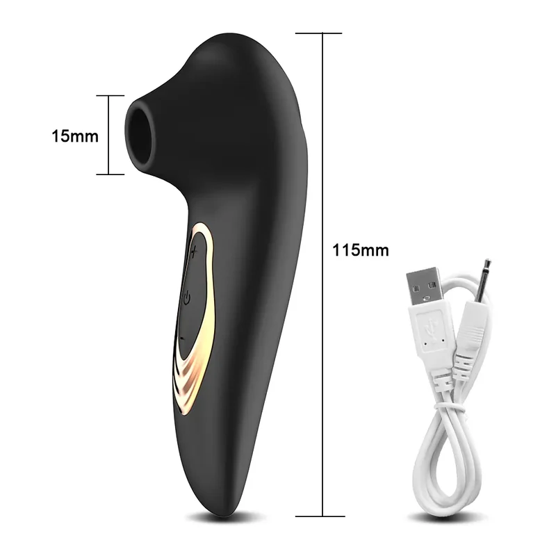 Silikon Dildo G-Punkt Saug Vibrator 10 modi Sexspielzeug für Frauen Klitoris