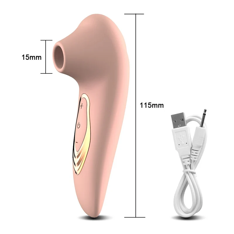 Silikon Dildo G-Punkt Saug Vibrator 10 modi Sexspielzeug für Frauen Klitoris
