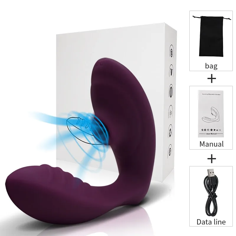 Silikon Dildo G-Punkt Saug Vibrator 10 modi Sexspielzeug für Frauen Klitoris