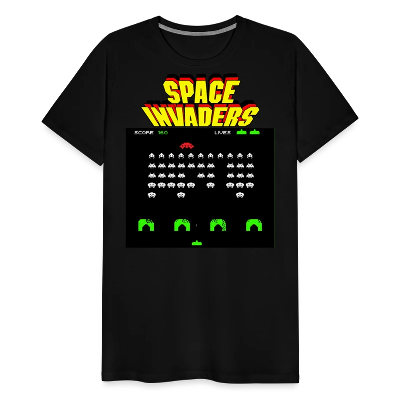 Männer Vintage 80er T-Shirt Rundhals Unisex 100% Baumwolle Streetwear