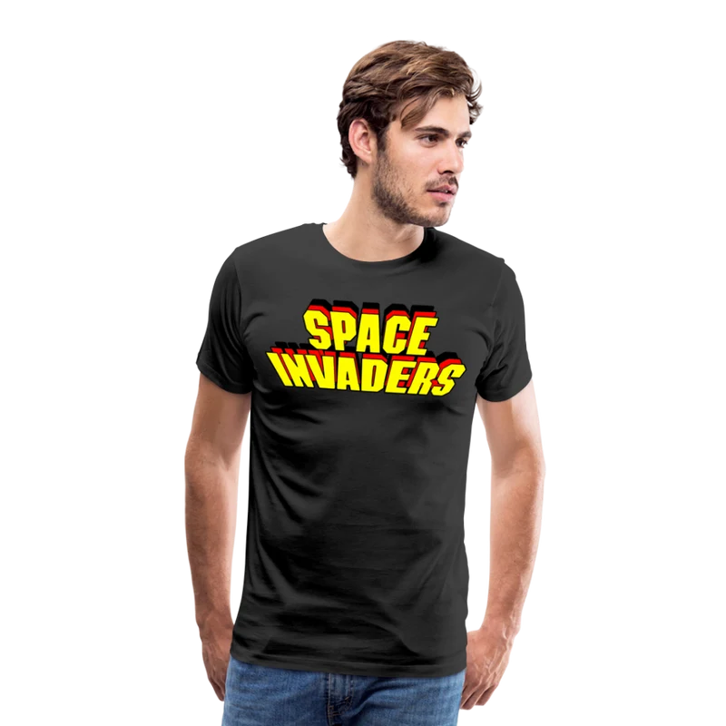 Männer Vintage 80er T-Shirt Rundhals Unisex 100% Baumwolle Streetwear
