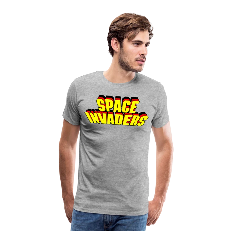 Männer Vintage 80er T-Shirt Rundhals Unisex 100% Baumwolle Streetwear
