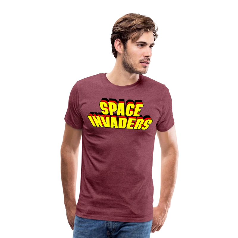 Männer Vintage 80er T-Shirt Rundhals Unisex 100% Baumwolle Streetwear