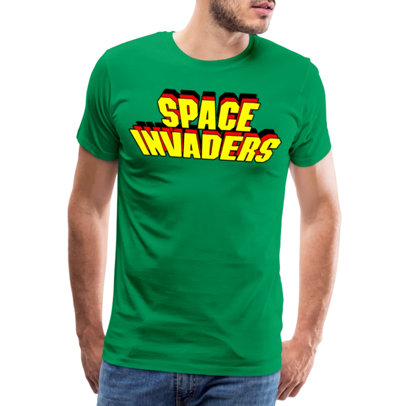 Männer Vintage 80er T-Shirt Rundhals Unisex 100% Baumwolle Streetwear