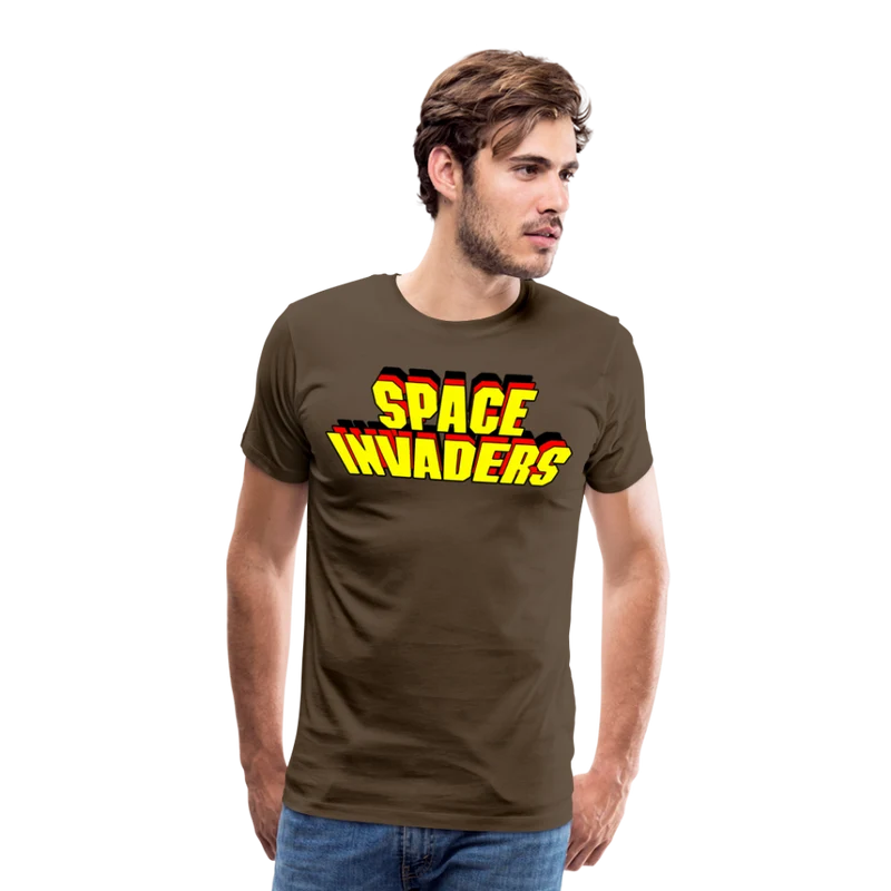 Männer Vintage 80er T-Shirt Rundhals Unisex 100% Baumwolle Streetwear