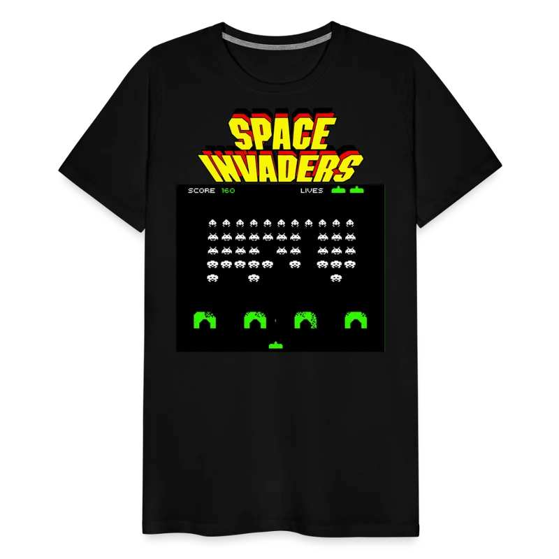 Männer Vintage 80er T-Shirt Rundhals Unisex 100% Baumwolle Streetwear